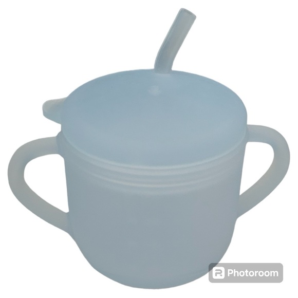 silicone baby sippy cup with straw and handles, Toddler Training Cup - Picture 7 of 12